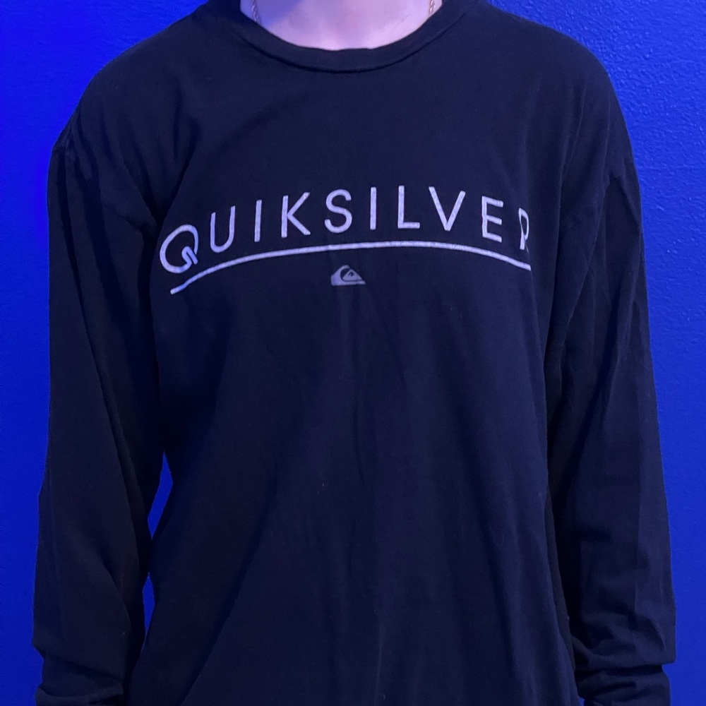 Quick silver black long sleeve